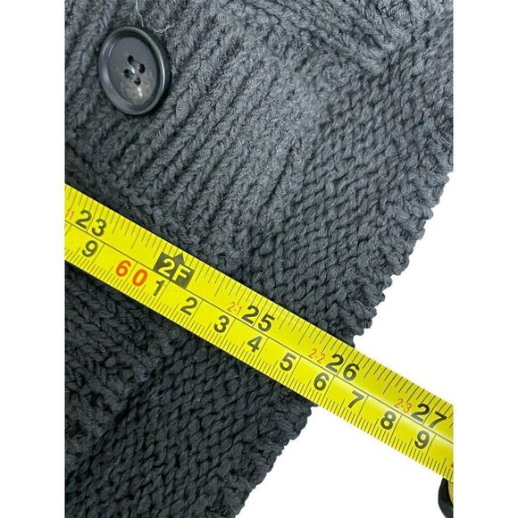 Massimo Dutti Women Sweater XL Cardigan Dark Green Knit Long Sleeve 5709/628 NWT - Picture 10 of 10